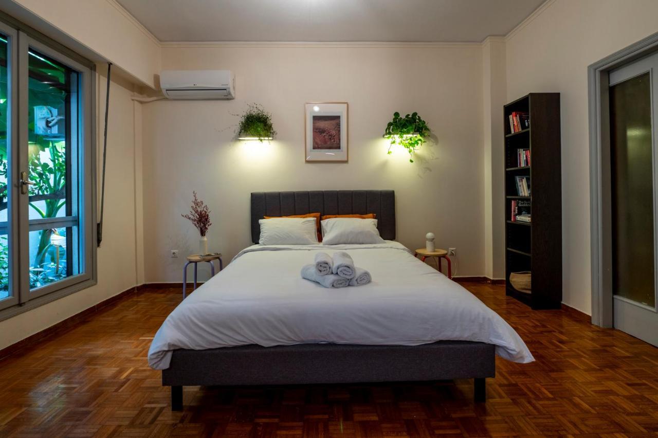 Ferienwohnung Tranquility Downtown Athen Exterior foto